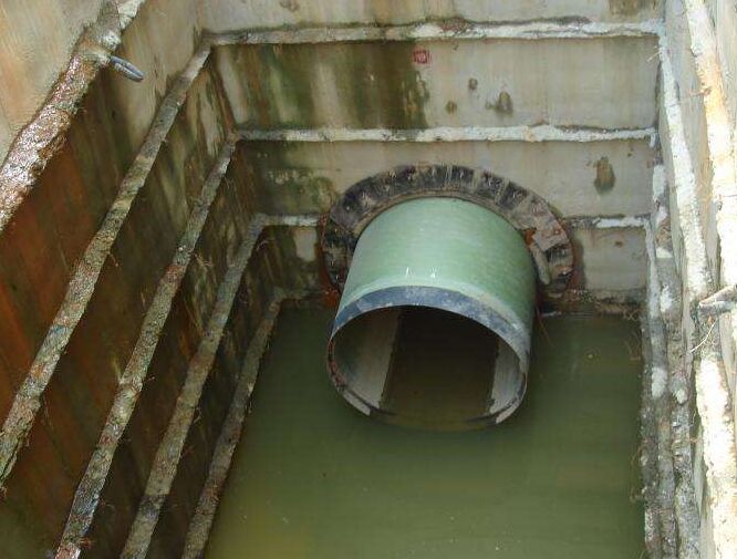 玻璃鋼夾砂頂管施工案例